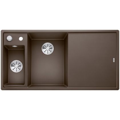 Мивка BLANCO  AXIA III 6 S,ЛЯВО КОРИТО ,цвят: КАФЕ