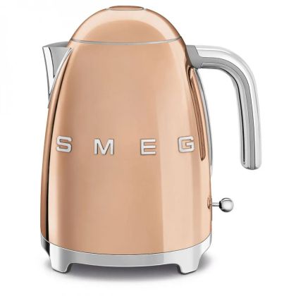 Електрическа кана SMEG, цвят: Розово злато