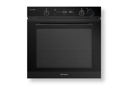 Фурна PYRAMIS, PO78104010EBLM черно стъкло мат
