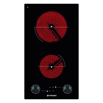 Стъклокерамичен плот PYRAMIS, PHC31233FMB, 2 зони