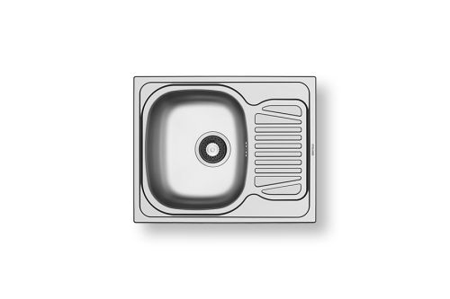 Кухненска мивка PYRAMIS, Sparta (62X50) 1B 1D