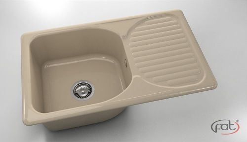 Кухненска мивка от полимермрамор FAT, 215
