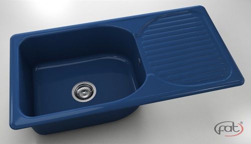 Кухненска мивка от полимермрамор FAT, 212