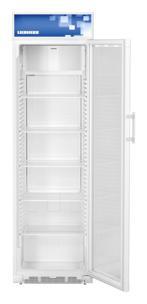 Хладилник с рекламен дисплей с динамично охлаждане, FKDv 4213 Comfort бял