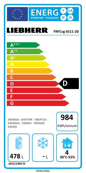 Хладилник с динамично охлаждане, FRFCvg 6511 Perfection