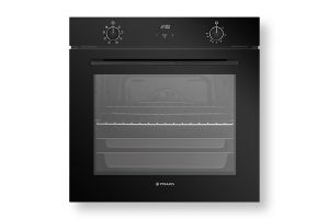 Фурна PYRAMIS, PO78072008SBL черно стъкло