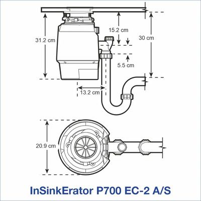 Диспозер InSinkErator, ISE PREMIUM 700