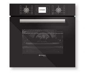 Pyramis Фурна 60AΠ 1012 черно стъкло 030010901