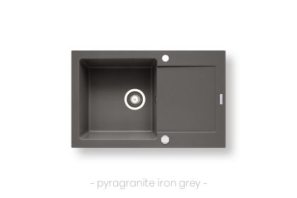 Кухненска мивка PYRAMIS, MIDO (79x50) 1B 1D