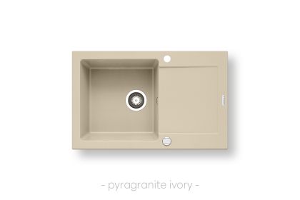 Кухненска мивка PYRAMIS, MIDO (79x50) 1B 1D