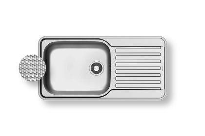 Кухненска мивка PYRAMIS, SPACE PLUS (96x48) 1B 1D
