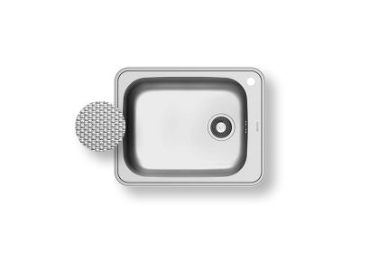 Кухненска мивка PYRAMIS, SPACE PLUS (61x48) 1B