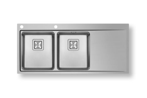 Кухненска мивка PYRAMIS, Olynthos (116x52) 2B 1D