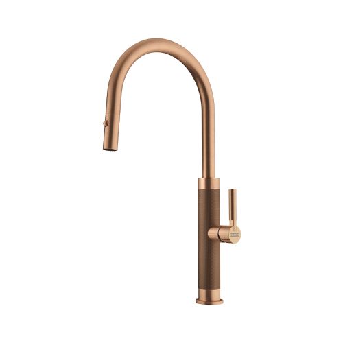 Смесител за кухня FRANKE, Mithos Masterpiece PVD J Pull Down Spray