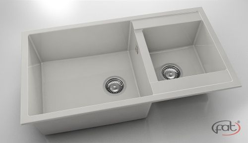 Кухненска мивка от полимермрамор FAT, 234