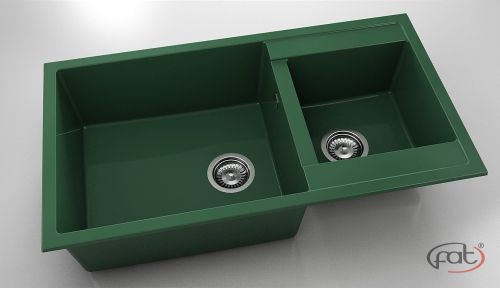 Кухненска мивка от полимермрамор FAT, 234