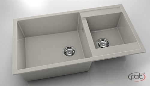 Кухненска мивка от полимермрамор FAT, 234