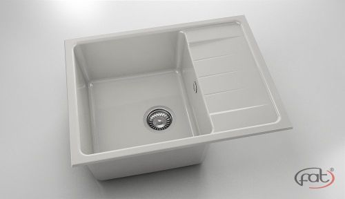 Кухненска мивка от полимермрамор FAT, 238