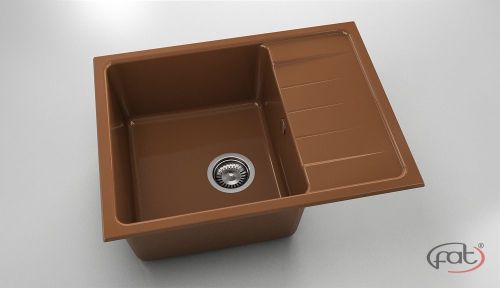 Кухненска мивка от полимермрамор FAT, 238