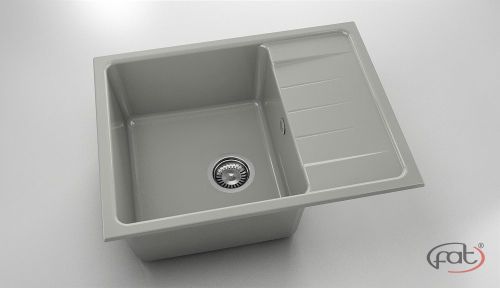 Кухненска мивка от полимермрамор FAT, 238