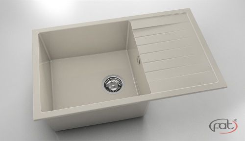 Кухненска мивка от полимермрамор FAT, 228