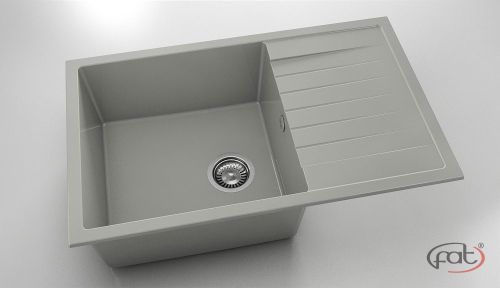 Кухненска мивка от полимермрамор FAT, 228