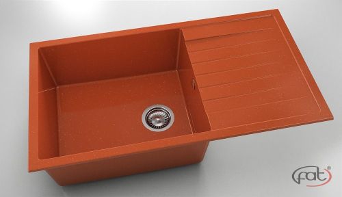 Кухненска мивка от полимермрамор FAT, 229