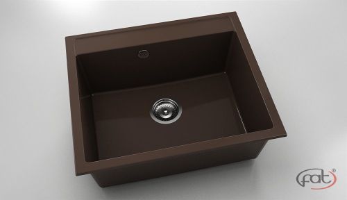 Кухненска мивка от полимермрамор FAT, 227