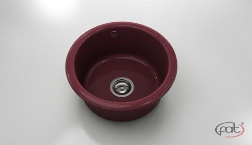 Кухненска мивка от полимермрамор FAT, 206