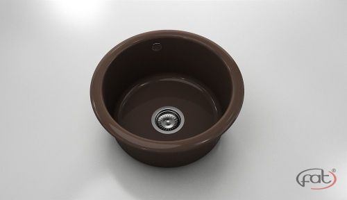 Кухненска мивка от полимермрамор FAT, 206