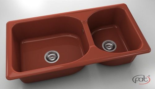 Кухненска мивка от полимермрамор FAT, 214
