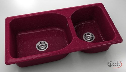 Кухненска мивка от полимермрамор FAT, 214