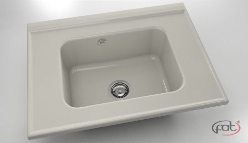 Кухненска мивка от полимермрамор FAT, 219