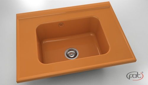 Кухненска мивка от полимермрамор FAT, 219
