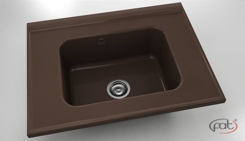 Кухненска мивка от полимермрамор FAT, 219