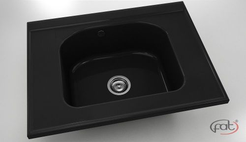 Кухненска мивка от полимермрамор FAT, 218