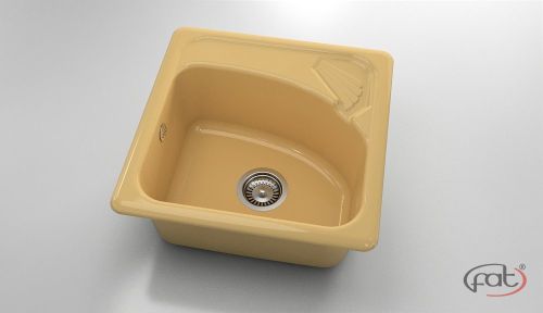 Кухненска мивка от полимермрамор FAT, 201
