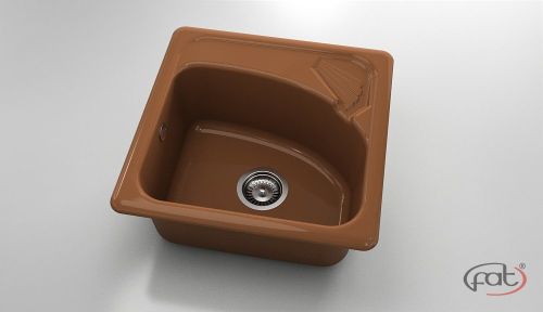 Кухненска мивка от полимермрамор FAT, 201