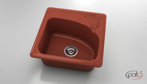 Кухненска мивка от полимермрамор FAT, 201