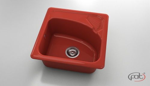 Кухненска мивка от полимермрамор FAT, 201