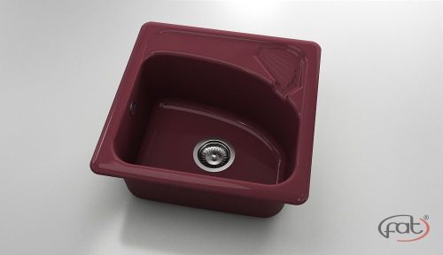 Кухненска мивка от полимермрамор FAT, 201