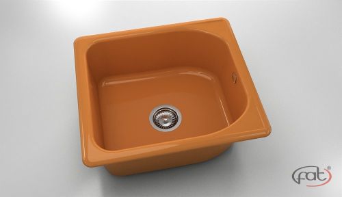 Кухненска мивка от полимермрамор FAT, 209
