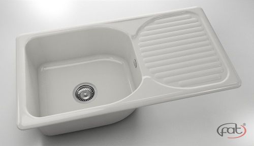 Кухненска мивка от полимермрамор FAT, 211