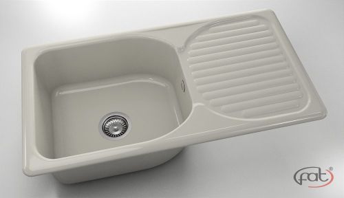 Кухненска мивка от полимермрамор FAT, 211
