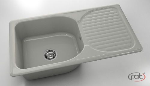 Кухненска мивка от полимермрамор FAT, 211