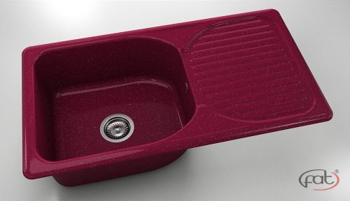 Кухненска мивка от полимермрамор FAT, 211