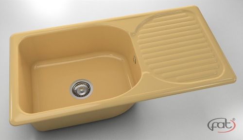 Кухненска мивка от полимермрамор FAT, 212