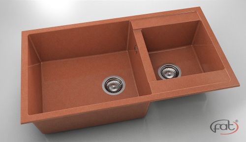 Кухненска мивка от граниксит FAT, 234