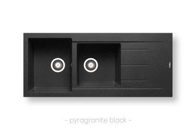 Кухненска мивка PYRAMIS, ALAZIA (116x50) 2B 1D